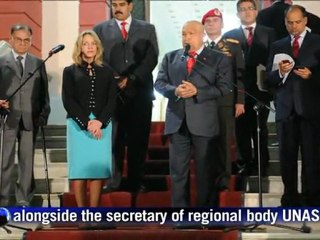 Chavez says weakened by cancer treatment