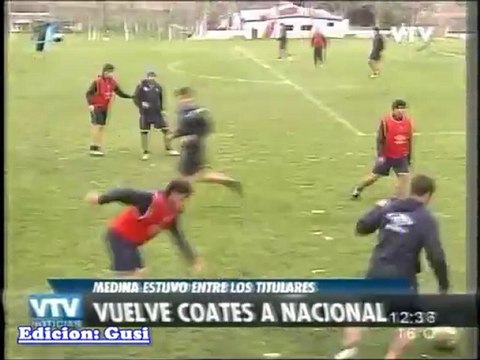 Vuelve coates a Nacional
