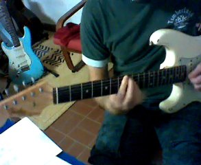 Ptit bout de Little Wing sur Strat CS 61