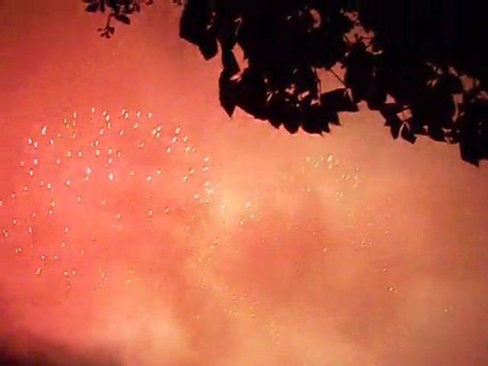 feu d'artifice de beynac 15/08/2011
