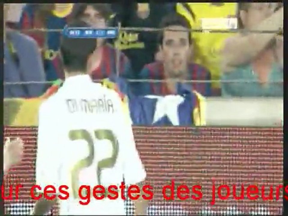 Real -barca (rouge et jaune pour moi,aucun pour toi)