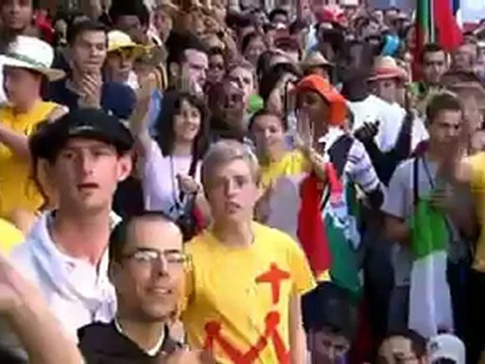 Pope Benedict visits Madrid