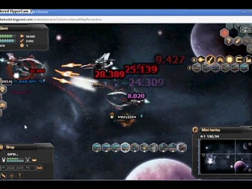 Darkorbit tr3 eic mavzer punisher kesimde!