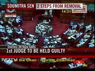 Rajya Sabha votes for impeaching Justice Sen
