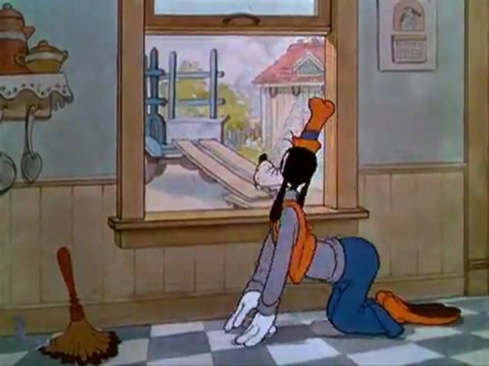 Mickey Mouse Cartoon   The Moving Day  1936   Co starring Donald and Goofy  creator fireurgunz[HD]