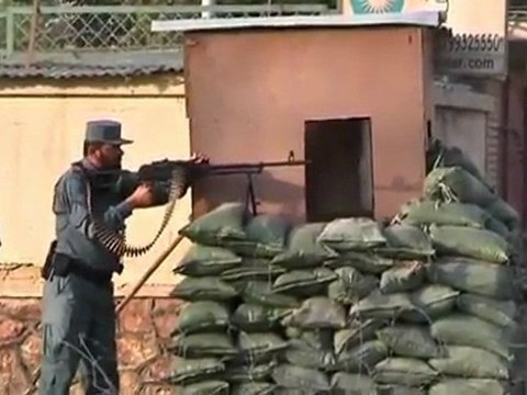 Blasts and gunfire in Kabul