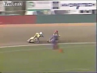 ZUZEL - Spektakuläre Motorrad-Speedway-Abstürze
