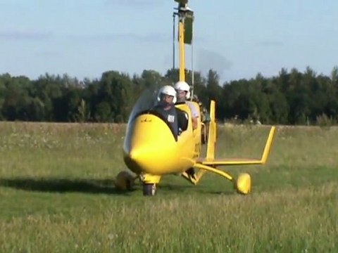 Mon vol en ULM Autogire 2011