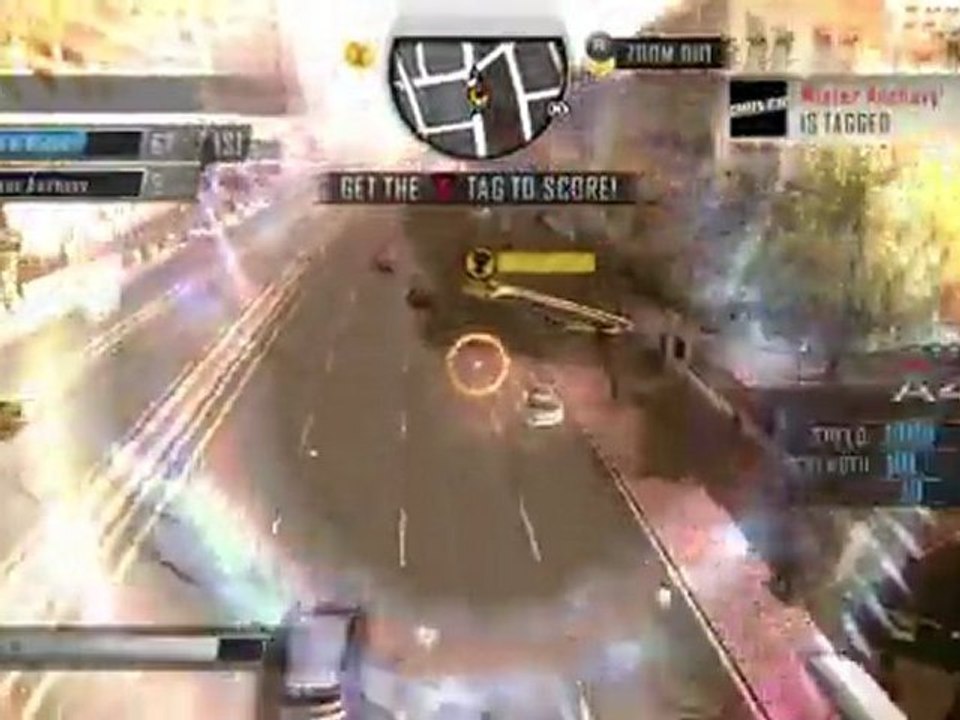 Driver San Francisco Xbox 360 Multiplayer Demo - Tag Mode Gameplay