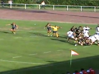 ASR - UBB 1ère MT Essai UBB de Blair Connor