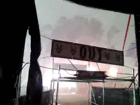 La tempête sur le festival Pukkelpop