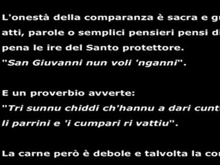 Le tradizioni in Sicilia - A cumparanza - 0 - Titoli di testa