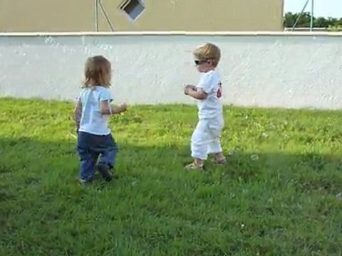 La chasse aux bulles avec Victoria