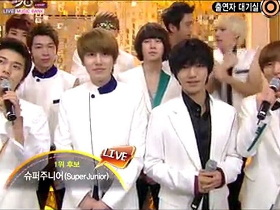 110819 MB Super Junior - Back Stage