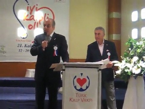 Türk Kalp Vakfı ödül konuşması
