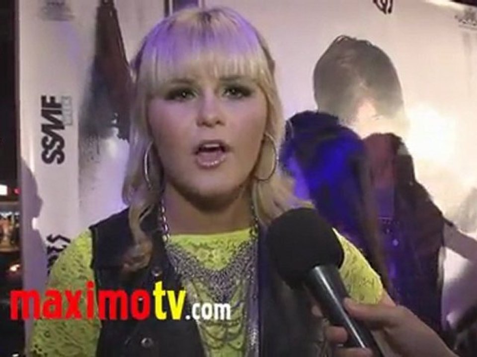 Ashlee Keating Interview at Jimmy Bennett's Single Release Party