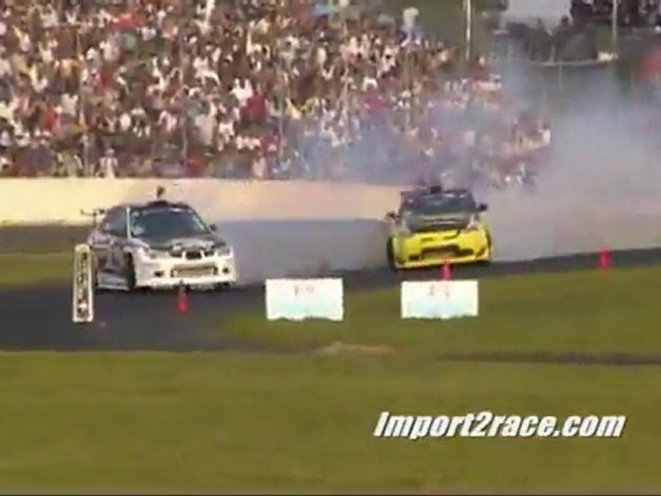 Drift Subaru Wrx Sti Vs Nissan 350z Turbo --- www.spoylerkarlik.com