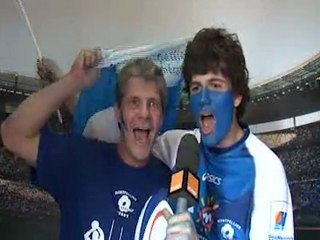 Message de soutien de supporters