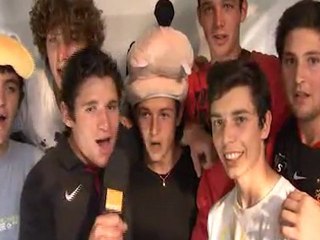 Message de soutien de supporters