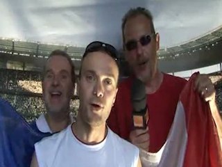 Message de soutien de supporters