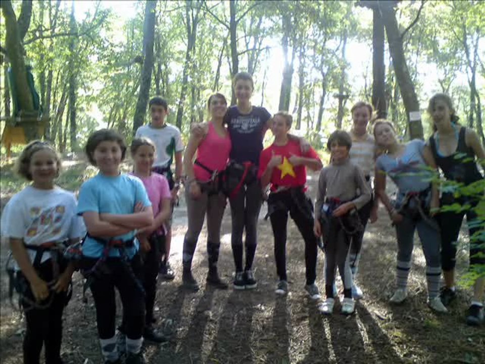 12 Août 2011 journée accrobranche canoë