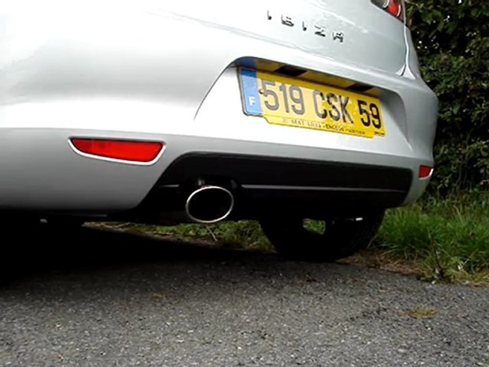 Echappement Raceland inox Blast 17 ibiza 6l 1.4 TDI 80CH