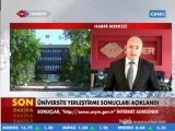 Üniversite yerleştirme sonuçları açıklandı