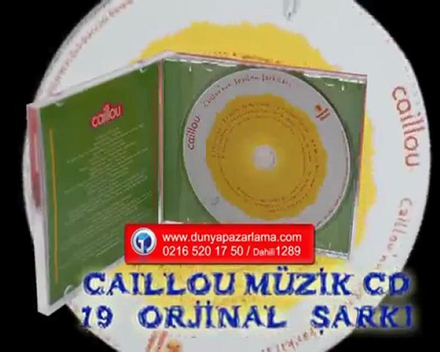 caillou müzik CD