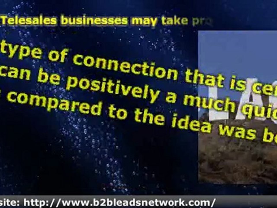 B2B Leads - make use of a good Outgoing Contact Center call