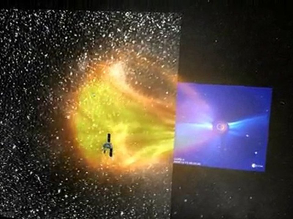 Premières images d’une tempête solaire autour de la Terre