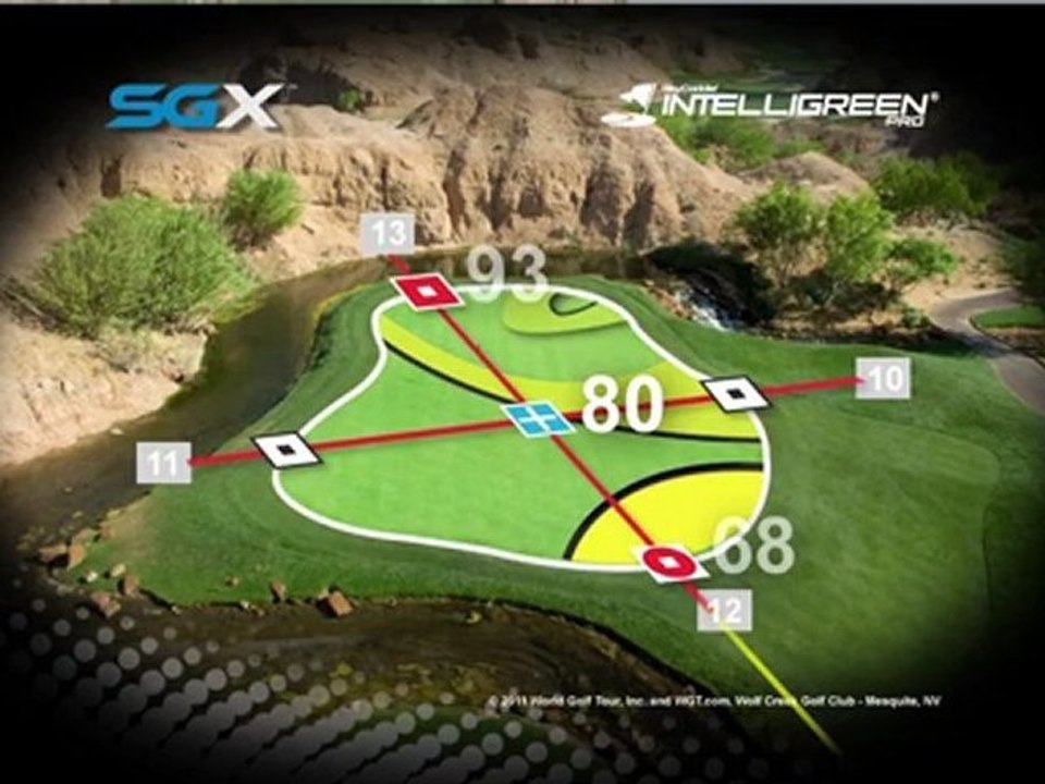 Natalie Gulbis w/ The SkyCaddie SGX Golf GPS