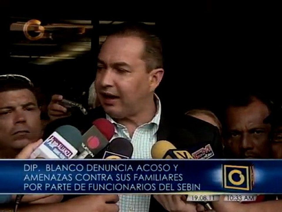 Blanco denuncia acoso familiar