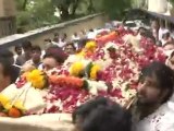 Bollywood stars @ Shammi Kapoor's Funeral