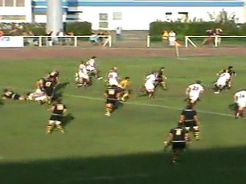 ASR - UBB 2ème MT Essai Vincent Roux Phase de jeu 11