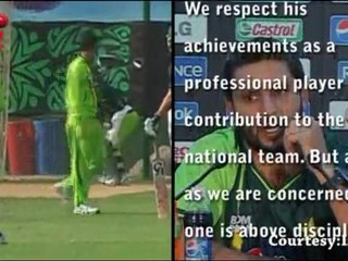 PCB claims Shahid Afridi is indisciplined