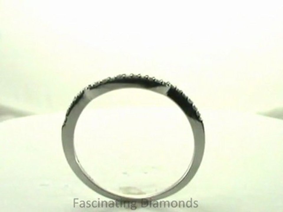 FDENS3038B  Round Shape Diamond Wedding Anniversary Band Pave Set