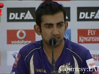 Gautam Gambhir TRIES to Grab the Mumbai Indians VICTORY