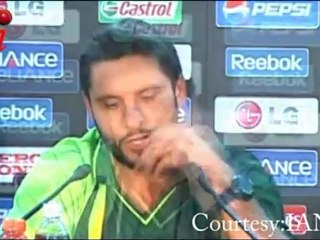 Shahid Afridi's RUDE comments on Gautam Gambhir and Indian media