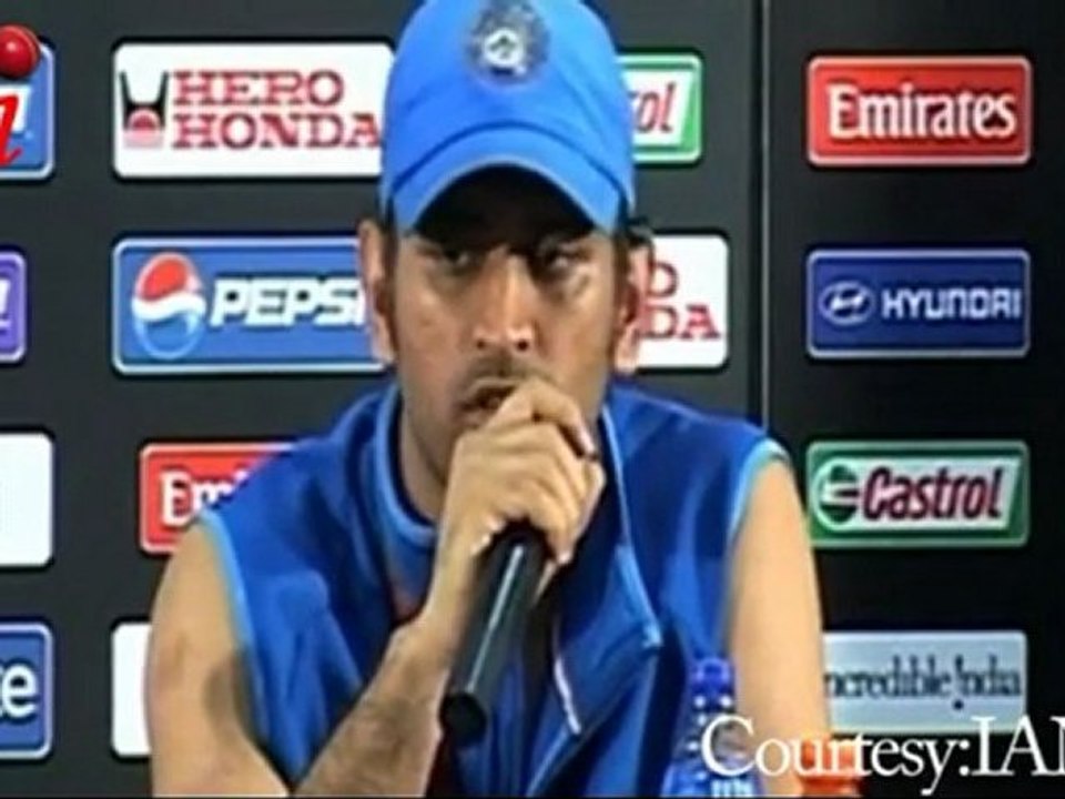 MS Dhoni THANKS NATION for winning Cricket World Cup 2011