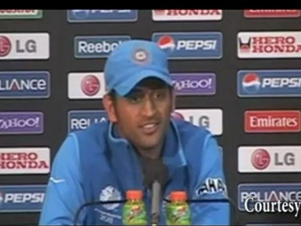 MS Dhoni talks about WINNING strategies - India VS Pakistan