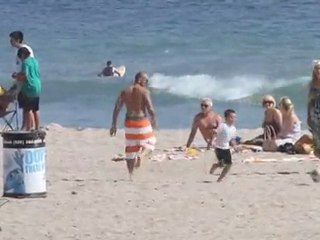 David Beckham's Boys playing SOCCER !