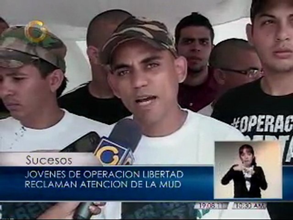Huelguistas reclaman en Zulia