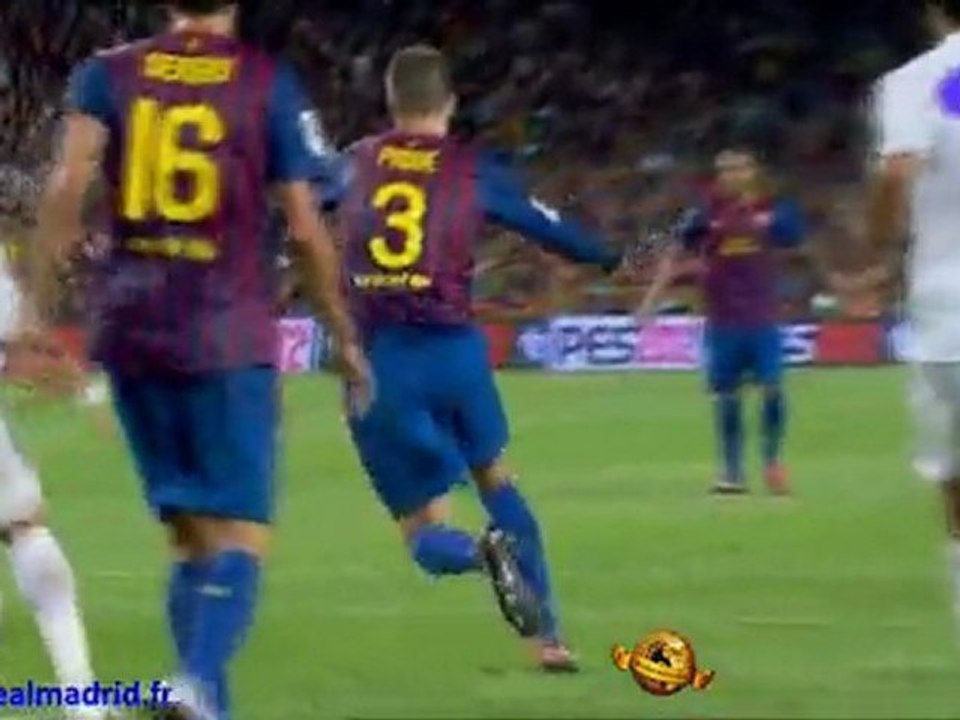 17.08.11 - Barcelona c. Real Madrid - Los goles