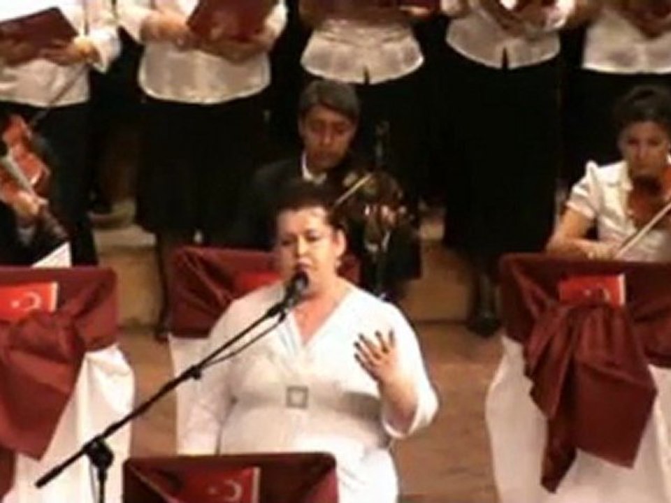 ANTALYA ÖMER ALTUNBAŞ AZİZE KAHRAMAN TSM KOROSU solist _ Sema DİRİ - YouTube