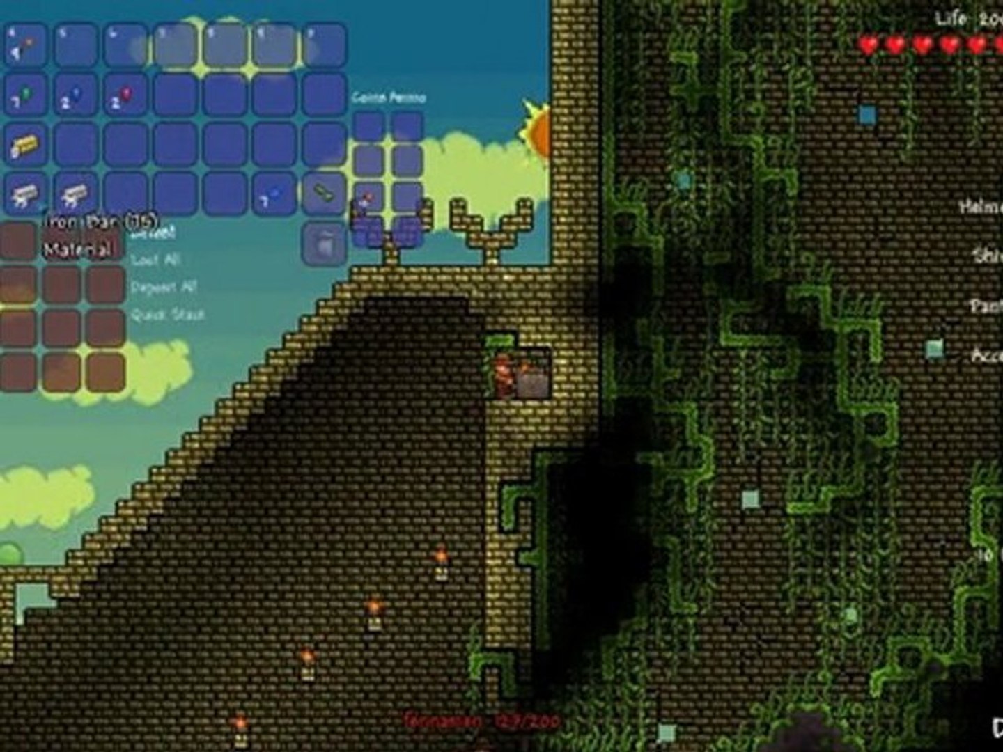 ⁣Terraria Adventure Map Sky Temple
