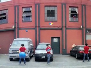 Big Blue Ball Machine