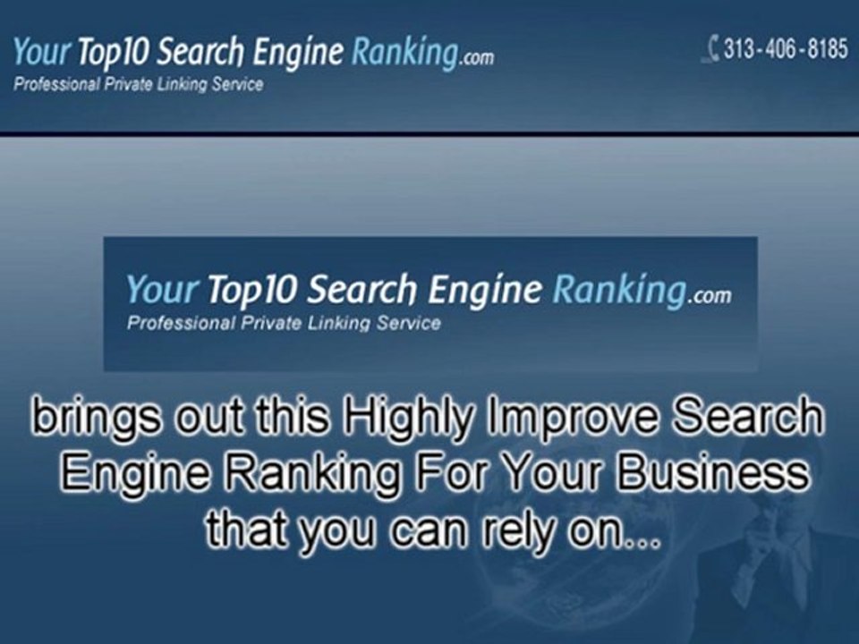 Highly Improve Search Engine Ranking For Your Business