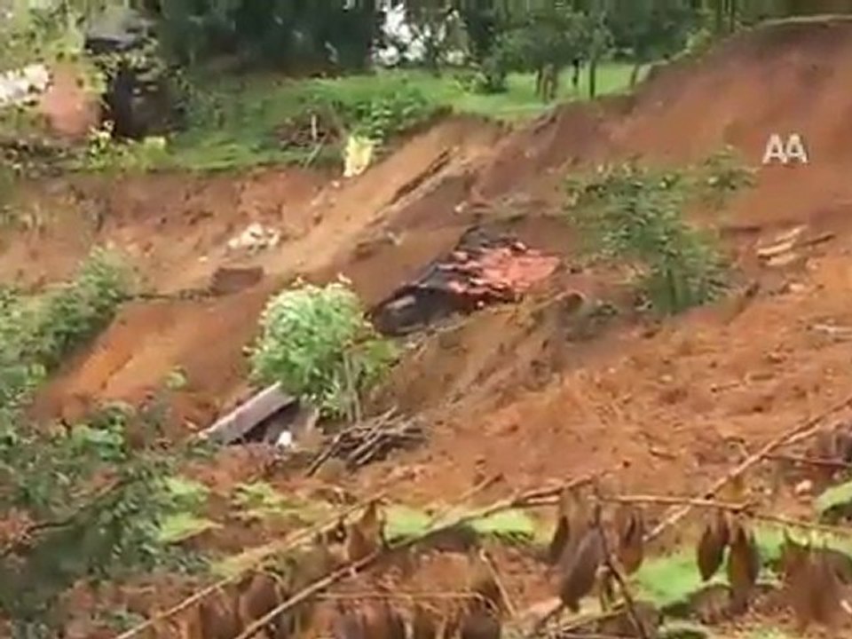 Ordu'daki şiddetli yağış