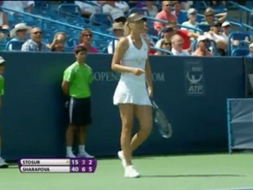 Cincinnati - Sharapova eilt ins Halbfinale