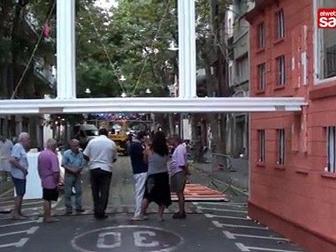 Festa Major de Sants: Carrer Vallespir